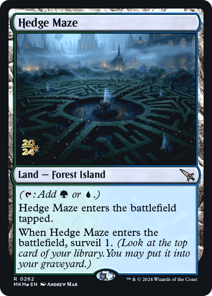 Hedge Maze [Murders at Karlov Manor Prerelease Promos] | Gaming Infinity