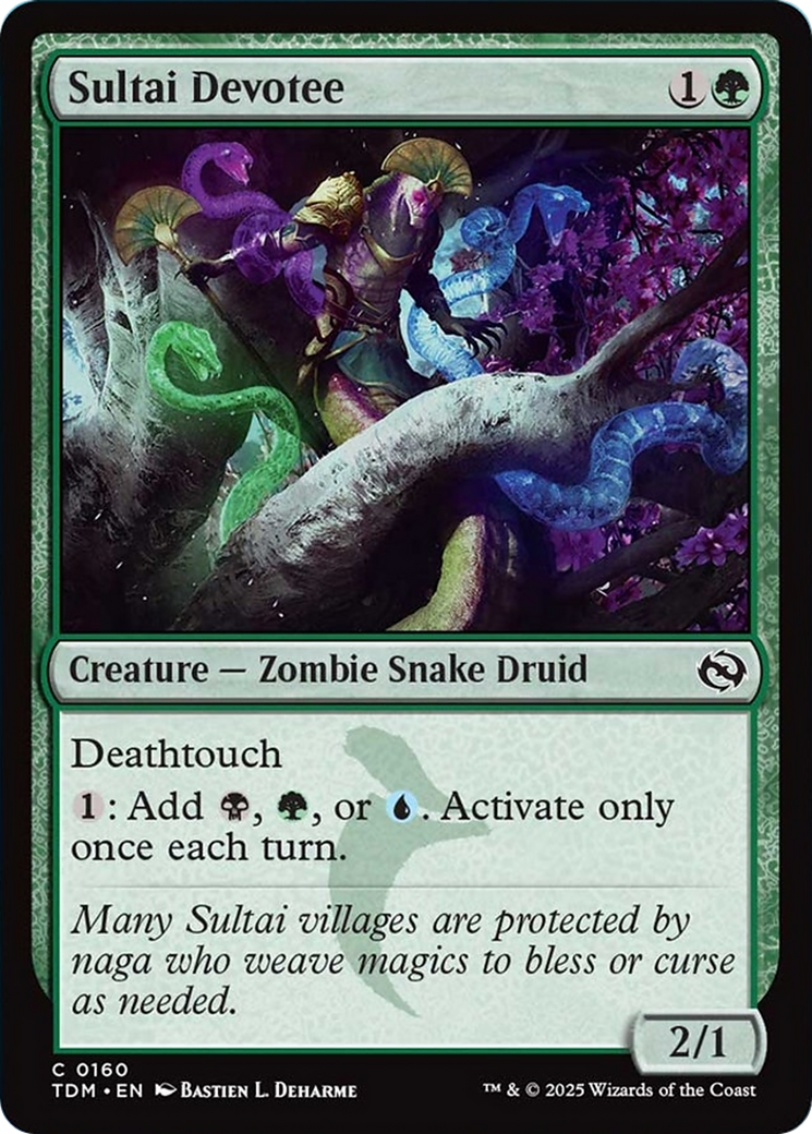 Sultai Devotee [Tarkir: Dragonstorm] | Gaming Infinity