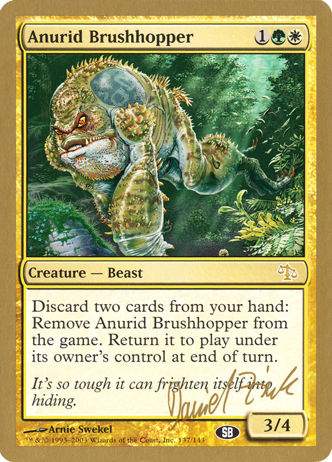 Anurid Brushhopper (Daniel Zink) (SB) [World Championship Decks 2003] | Gaming Infinity