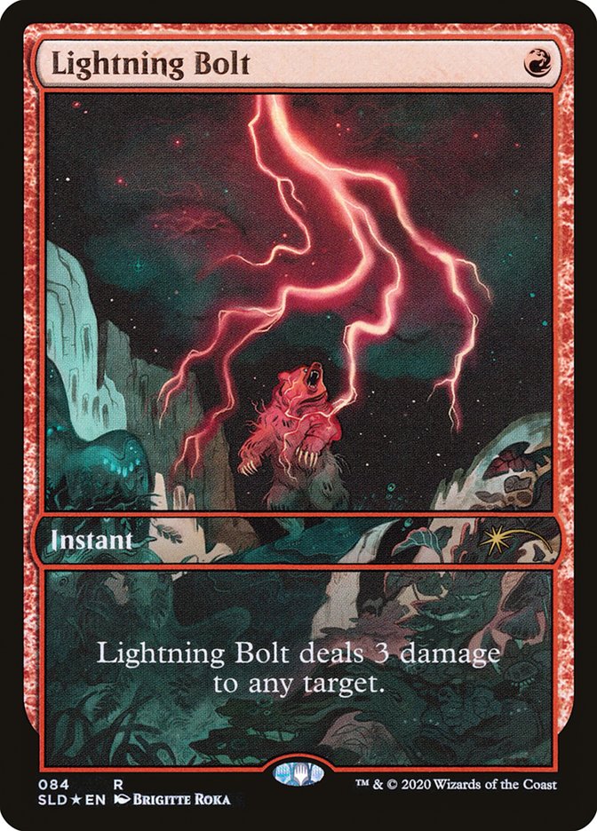 Lightning Bolt (084) [Secret Lair Drop Series] | Gaming Infinity