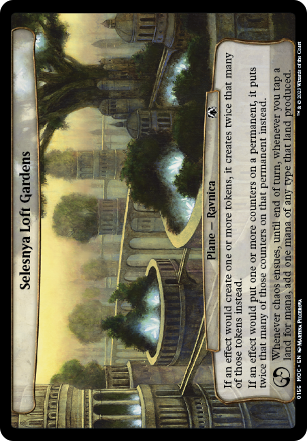 Selesnya Loft Gardens [March of the Machine Commander] | Gaming Infinity