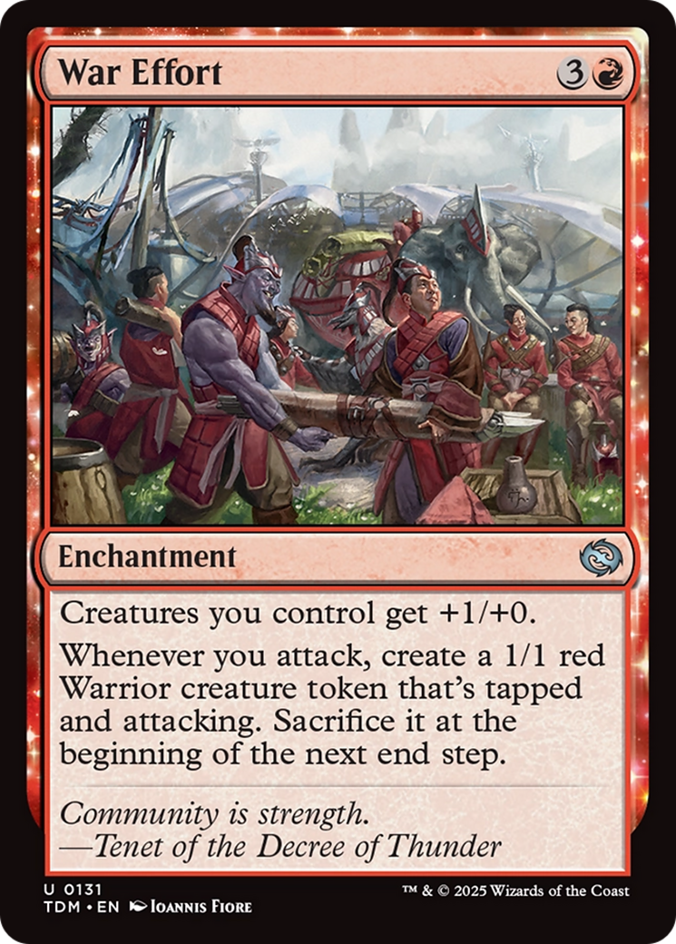 War Effort [Tarkir: Dragonstorm] | Gaming Infinity