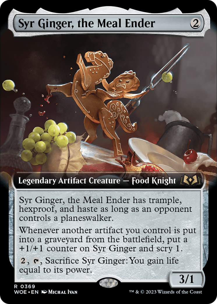 Syr Ginger, the Meal Ender (Extended Art) [Wilds of Eldraine] | Gaming Infinity