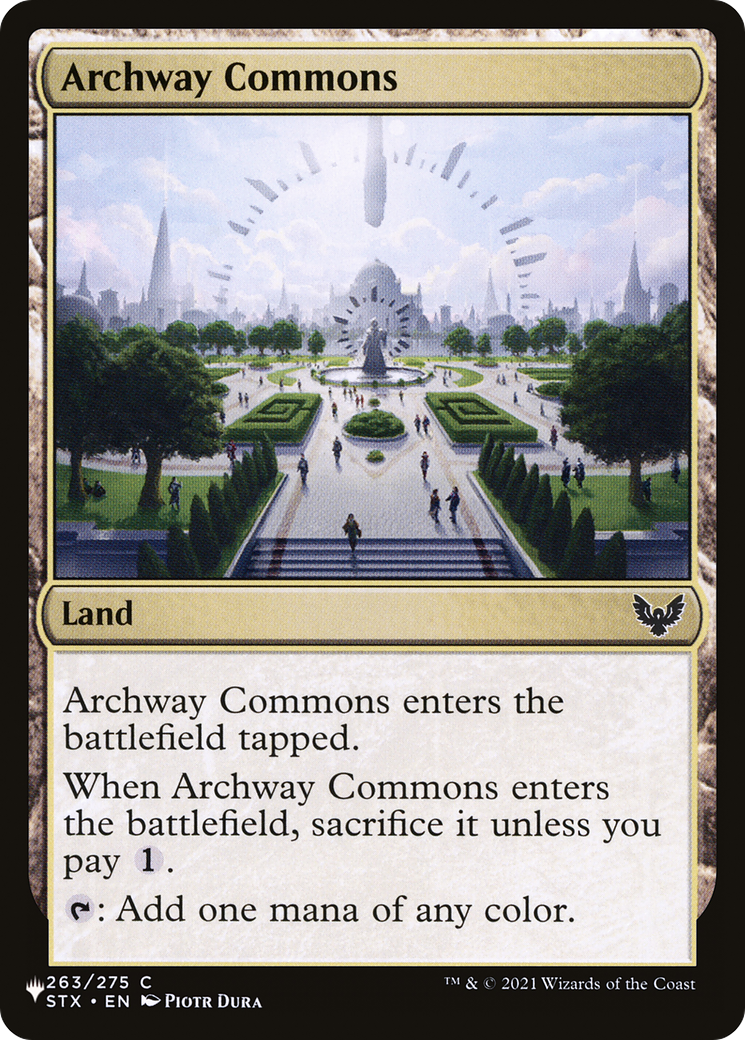 Archway Commons [The List] | Gaming Infinity