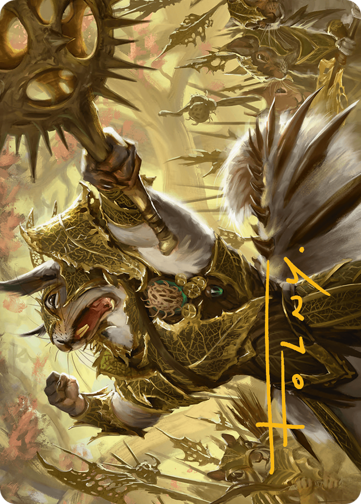 Honored Dreyleader Art Card (Gold-Stamped Signature) [Bloomburrow Art Series] | Gaming Infinity