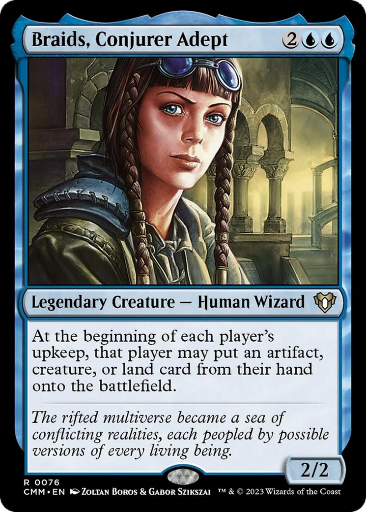 Braids, Conjurer Adept [Commander Masters] | Gaming Infinity