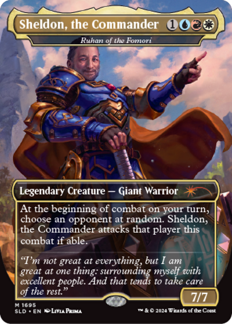 Ruhan of the Fomori - Sheldon, the Commander [Secret Lair: Sheldon's Spellbook] | Gaming Infinity