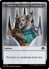 Tamiyo, Seasoned Scholar // Energy Reserve Double-Sided Token [Modern Horizons 3 Tokens] | Gaming Infinity