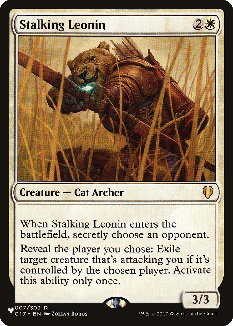 Stalking Leonin [The List] | Gaming Infinity