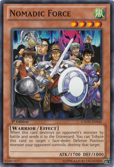 Nomadic Force [GAOV-EN040] Common | Gaming Infinity