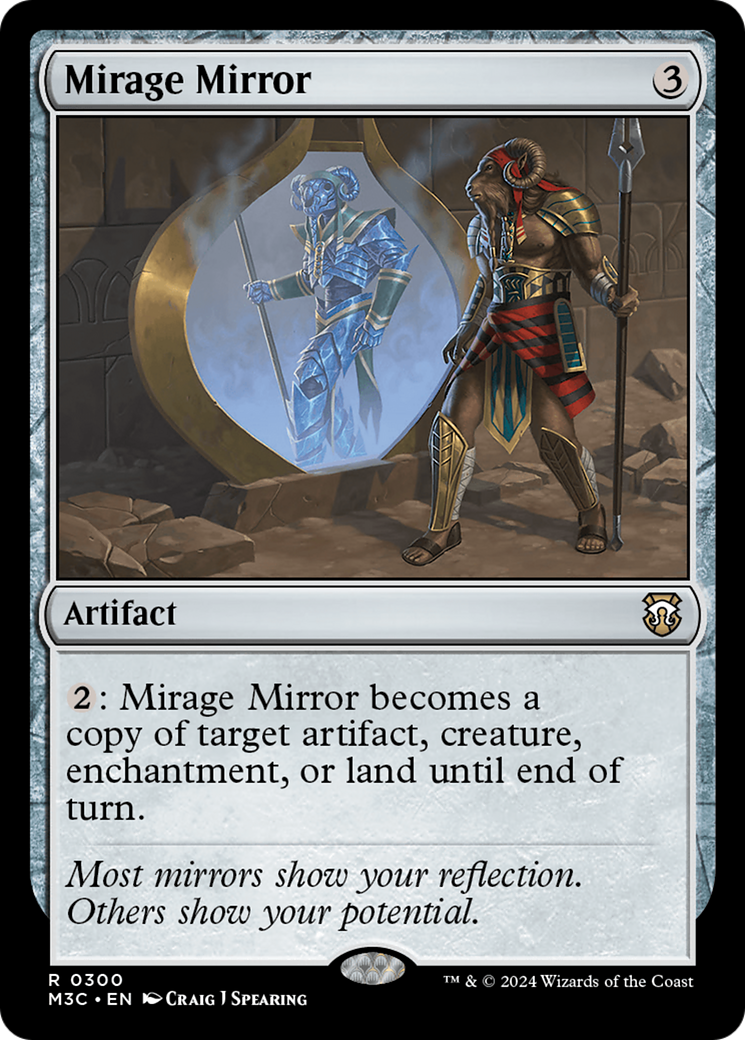 Mirage Mirror (Ripple Foil) [Modern Horizons 3 Commander] | Gaming Infinity