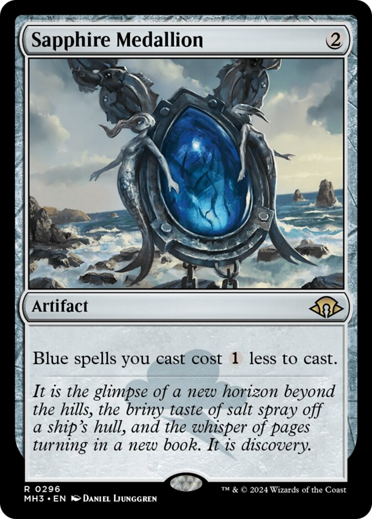 Sapphire Medallion [Modern Horizons 3] | Gaming Infinity