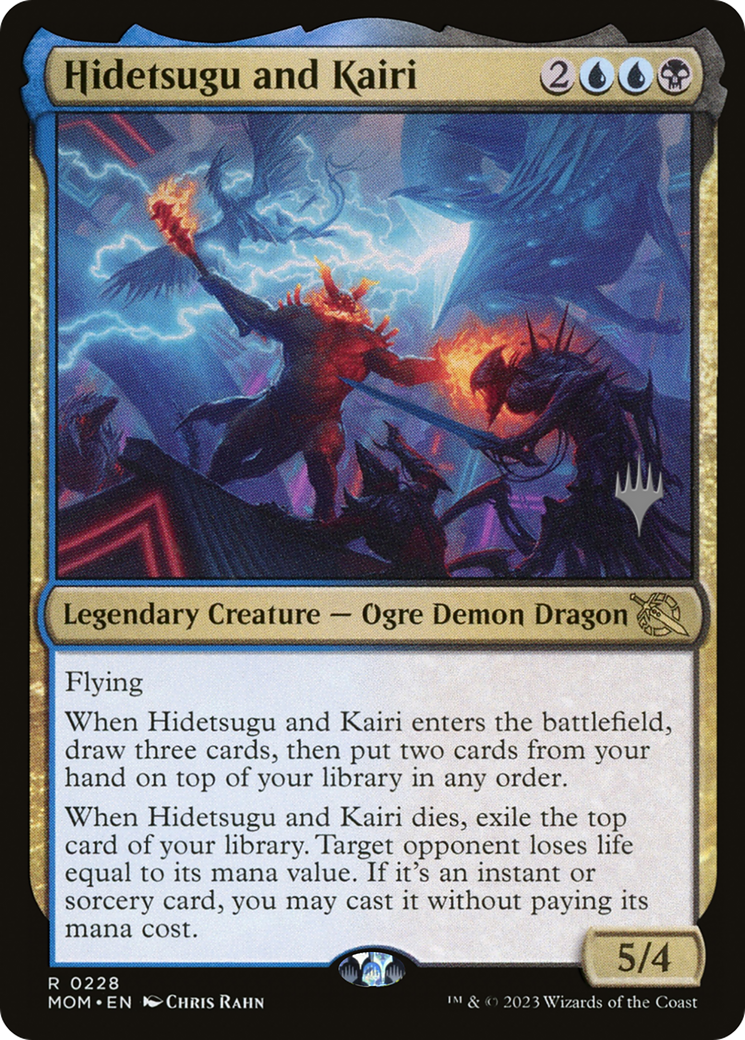 Hidetsugu and Kairi (Promo Pack) [March of the Machine Promos] | Gaming Infinity