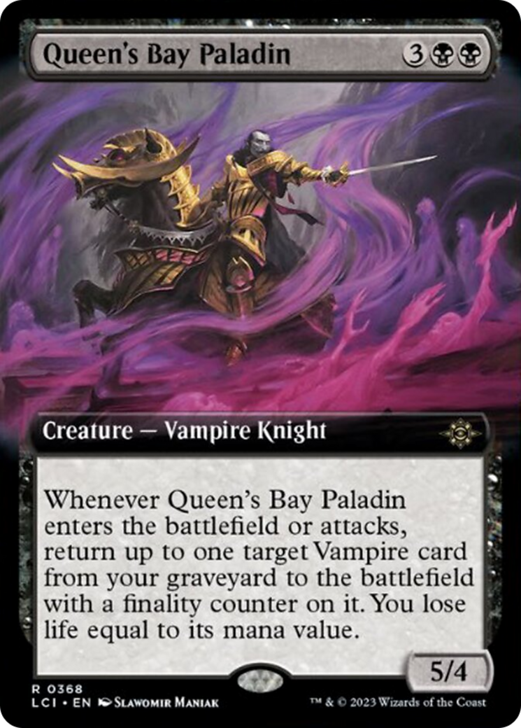 Queen's Bay Paladin (Extended Art) [The Lost Caverns of Ixalan] | Gaming Infinity