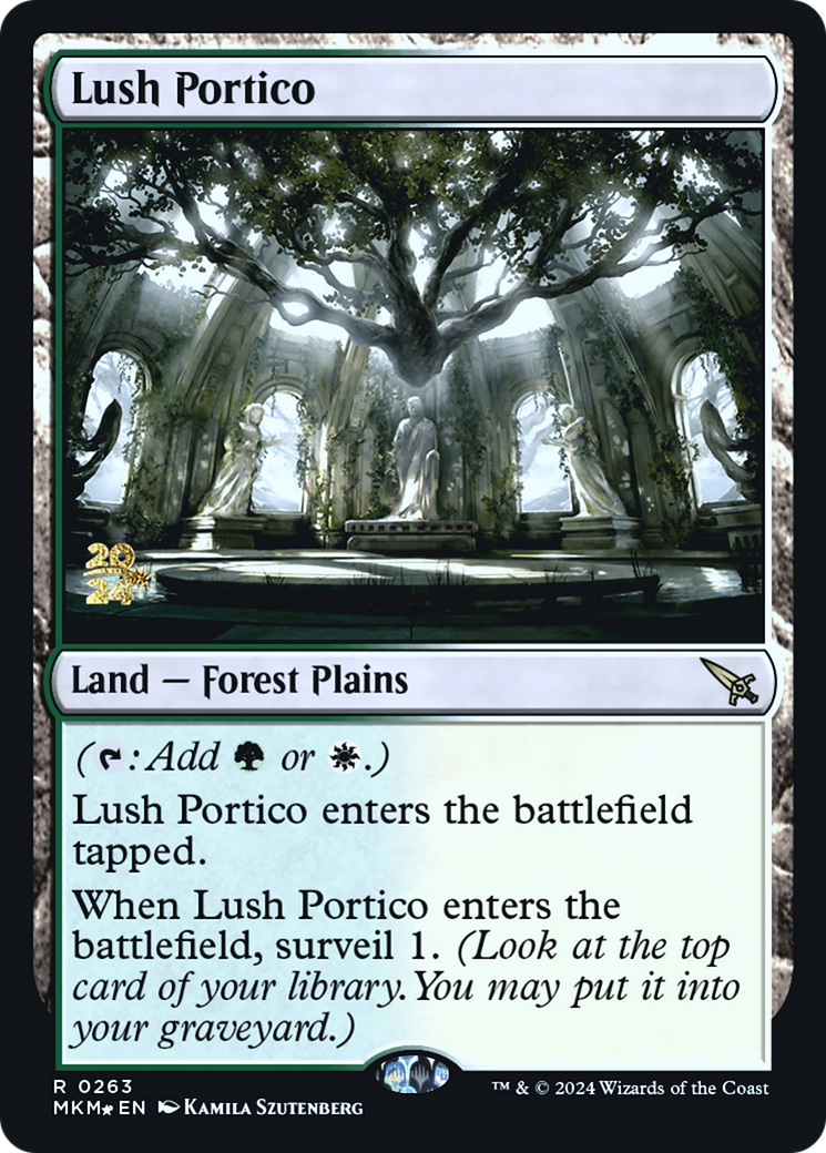 Lush Portico [Murders at Karlov Manor Prerelease Promos] | Gaming Infinity