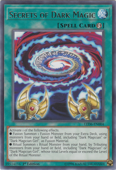 Secrets of Dark Magic [LED6-EN004] Rare | Gaming Infinity