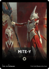 Mite-Y Theme Card [Phyrexia: All Will Be One Tokens] | Gaming Infinity