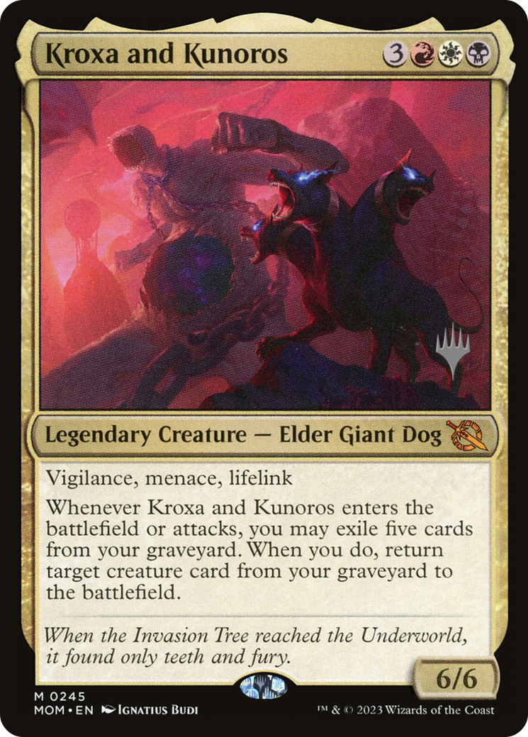 Kroxa and Kunoros (Promo Pack) [March of the Machine Promos] | Gaming Infinity