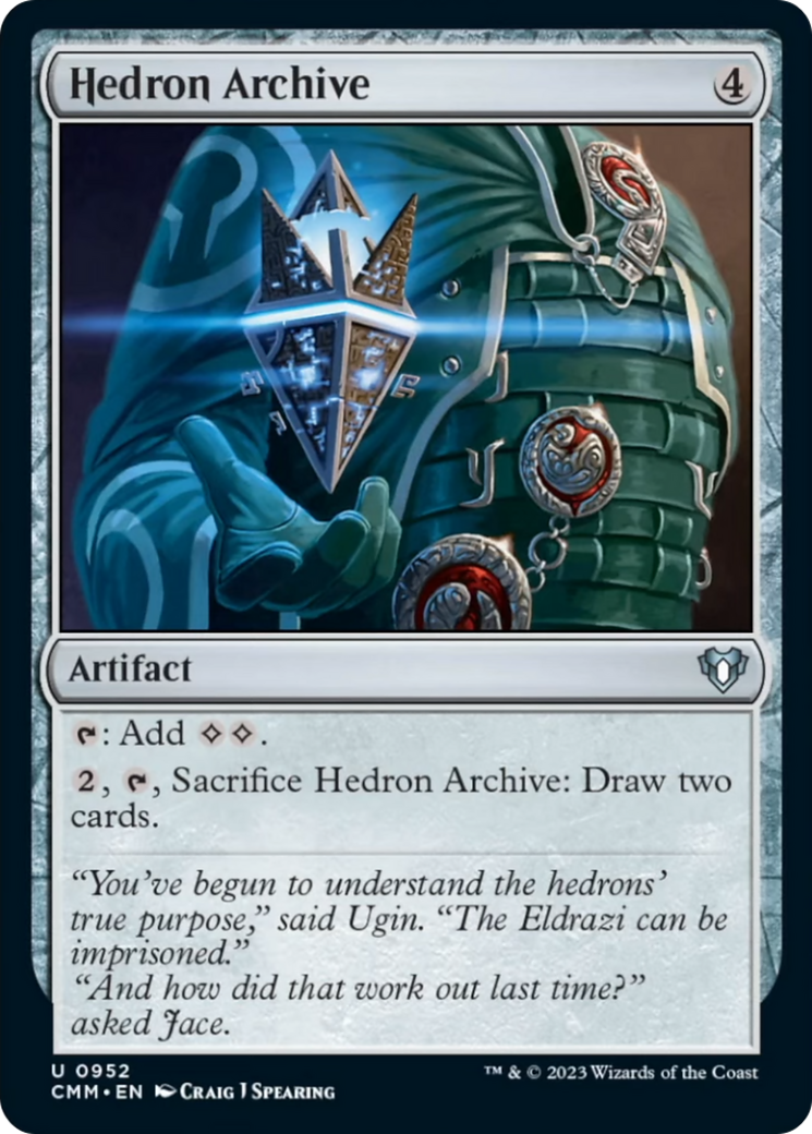 Hedron Archive [Commander Masters] | Gaming Infinity