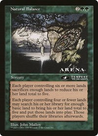 Natural Balance (4th Place) (Oversized) [Oversize Cards] | Gaming Infinity