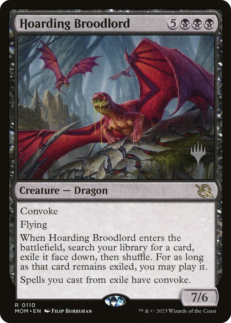 Hoarding Broodlord (Promo Pack) [March of the Machine Promos] | Gaming Infinity