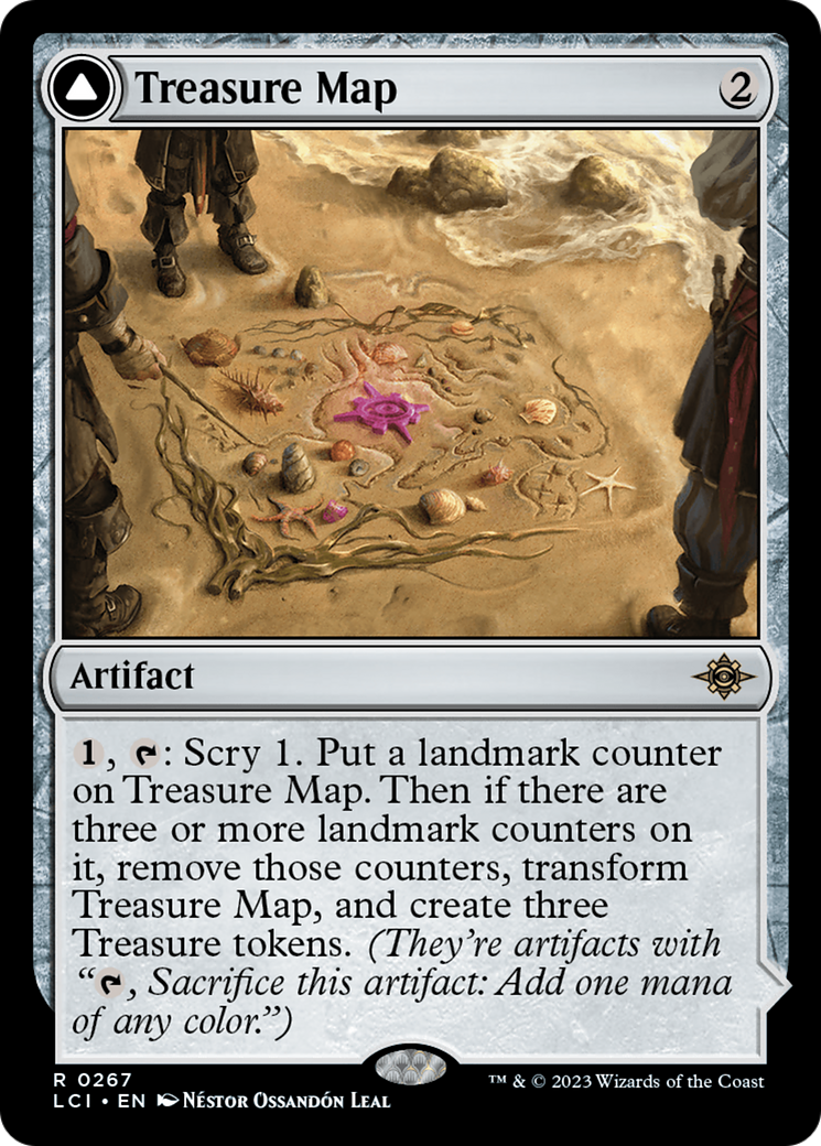 Treasure Map // Treasure Cove [The Lost Caverns of Ixalan] | Gaming Infinity