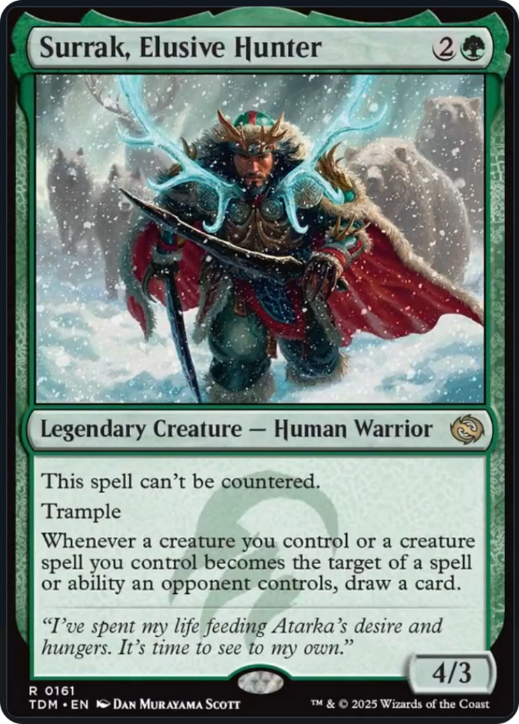 Surrak, Elusive Hunter [Tarkir: Dragonstorm] | Gaming Infinity