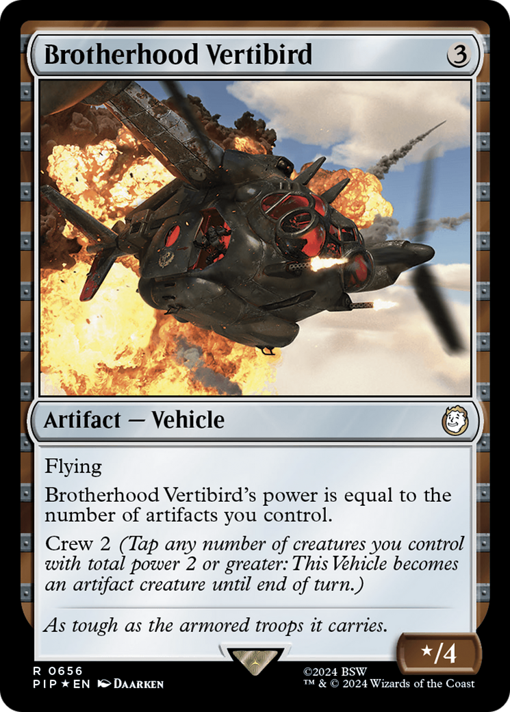 Brotherhood Vertibird (Surge Foil) [Fallout] | Gaming Infinity