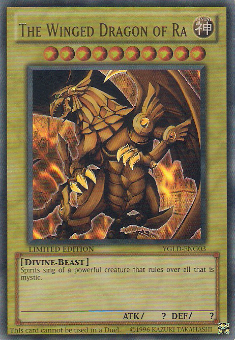 The Winged Dragon of Ra [YGLD-ENG03] Ultra Rare | Gaming Infinity