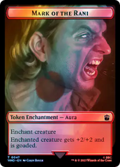 Dalek // Mark of the Rani Double-Sided Token (Surge Foil) [Doctor Who Tokens] | Gaming Infinity