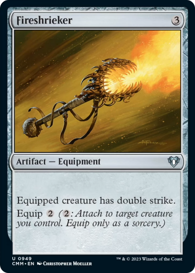 Fireshrieker [Commander Masters] | Gaming Infinity