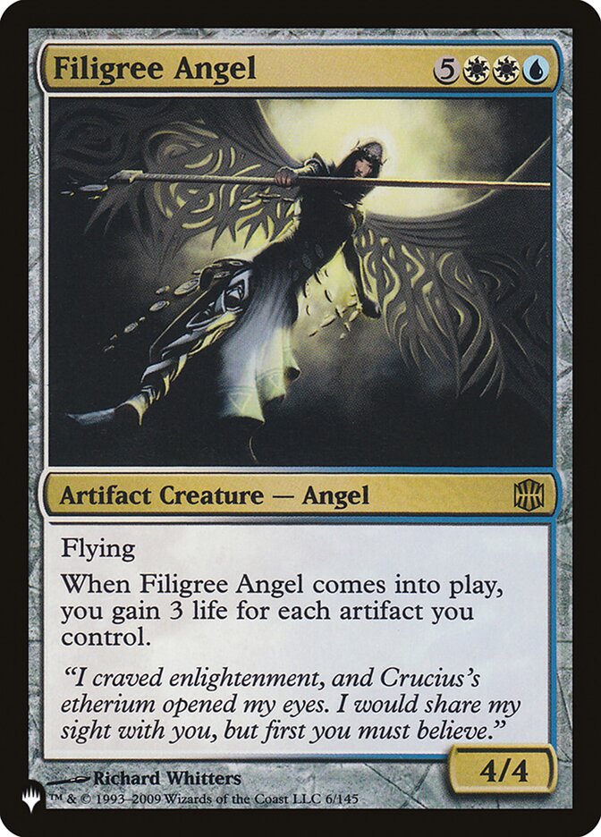 Filigree Angel [The List] | Gaming Infinity