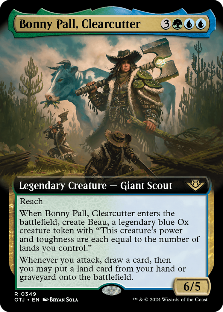 Bonny Pall, Clearcutter (Extended Art) [Outlaws of Thunder Junction] | Gaming Infinity