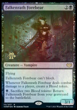 Falkenrath Forebear [Innistrad: Crimson Vow Prerelease Promos] | Gaming Infinity