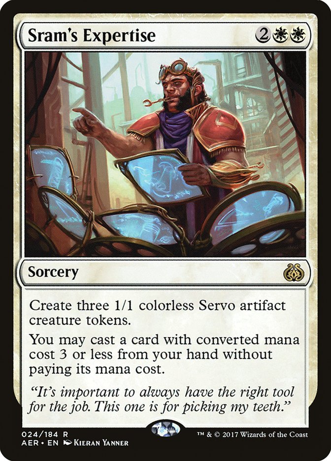 Sram's Expertise [Aether Revolt] | Gaming Infinity