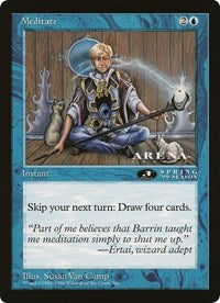 Meditate (Oversized) [Oversize Cards] | Gaming Infinity