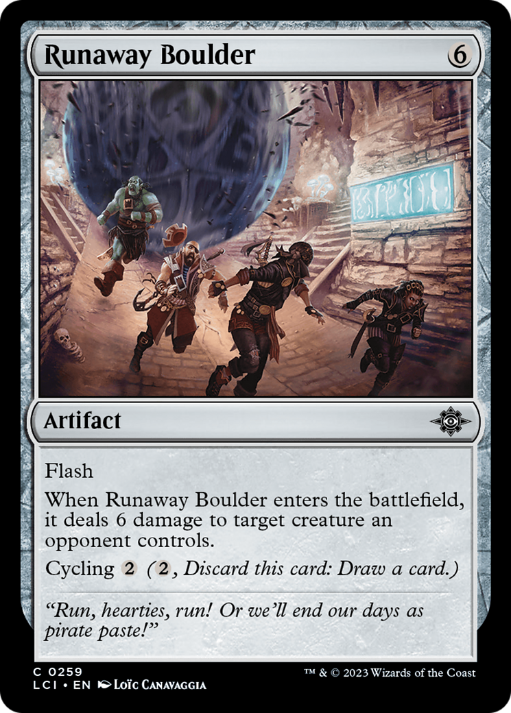 Runaway Boulder [The Lost Caverns of Ixalan] | Gaming Infinity