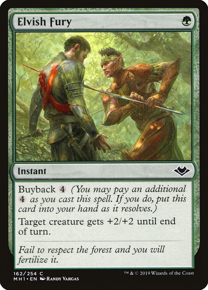 Elvish Fury [Modern Horizons] | Gaming Infinity