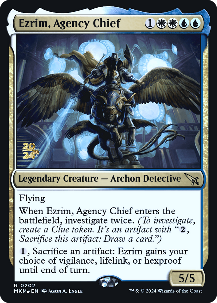 Ezrim, Agency Chief [Murders at Karlov Manor Prerelease Promos] | Gaming Infinity