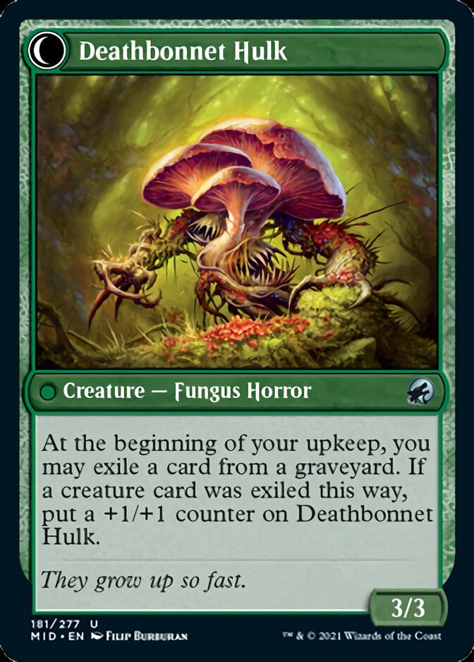 Deathbonnet Sprout // Deathbonnet Hulk [Innistrad: Midnight Hunt] | Gaming Infinity