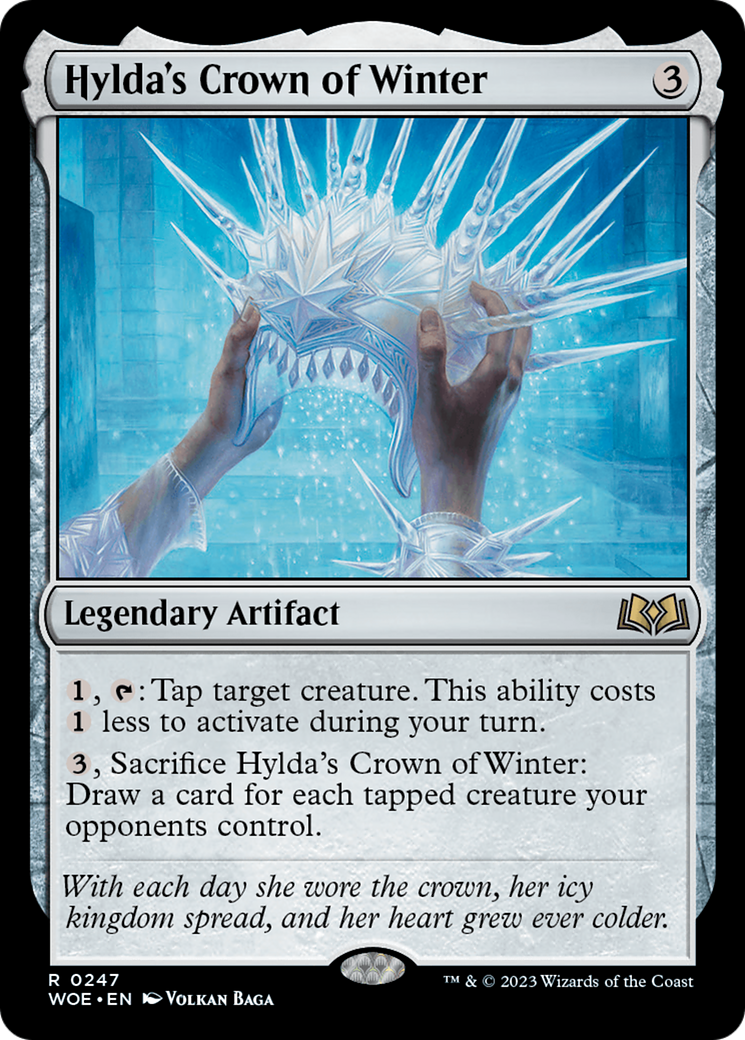 Hylda's Crown of Winter [Wilds of Eldraine] | Gaming Infinity