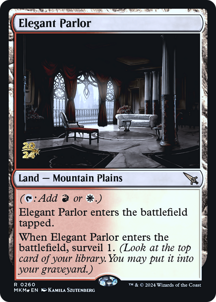 Elegant Parlor [Murders at Karlov Manor Prerelease Promos] | Gaming Infinity