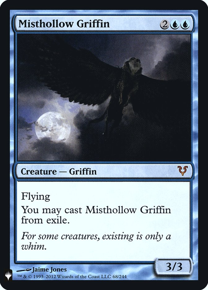 Misthollow Griffin [Mystery Booster] | Gaming Infinity