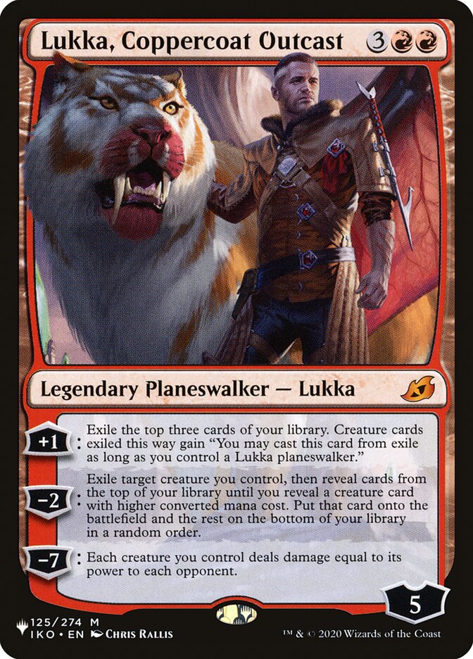 Lukka, Coppercoat Outcast [The List] | Gaming Infinity