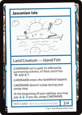 Jasconian Isle (2021 Edition) [Mystery Booster Playtest Cards] | Gaming Infinity