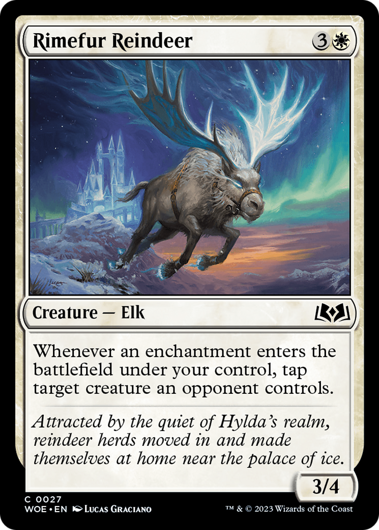 Rimefur Reindeer [Wilds of Eldraine] | Gaming Infinity