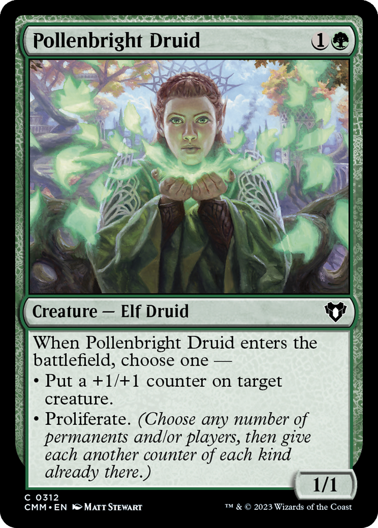 Pollenbright Druid [Commander Masters] | Gaming Infinity