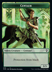 Horror // Centaur Double-Sided Token [Commander Legends: Battle for Baldur's Gate Tokens] | Gaming Infinity