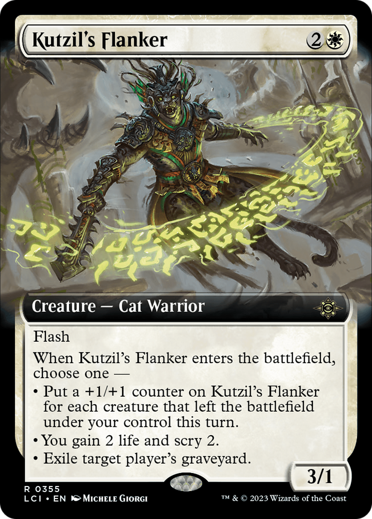 Kutzil's Flanker (Extended Art) [The Lost Caverns of Ixalan] | Gaming Infinity