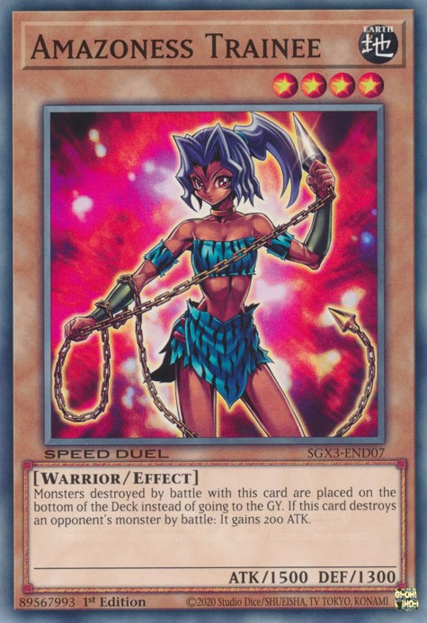 Amazoness Trainee [SGX3-END07] Common | Gaming Infinity